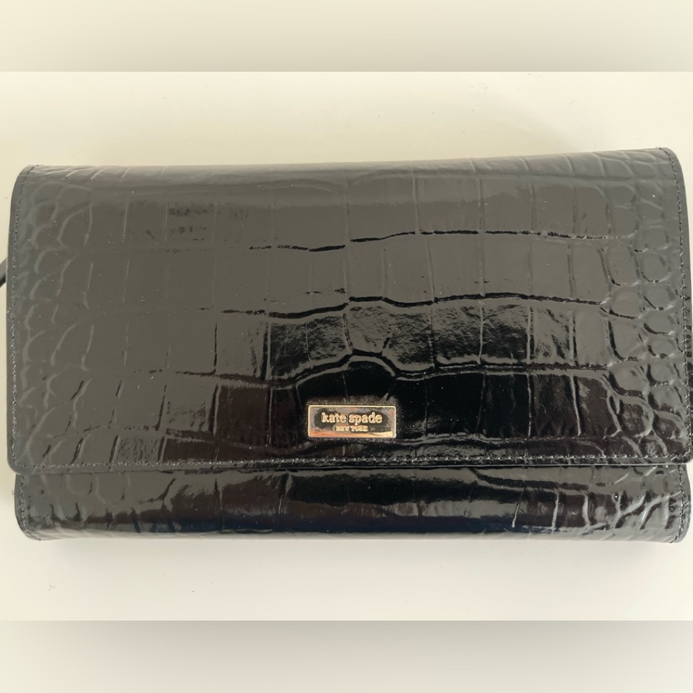 Kate Spade Croc Style Leather.
